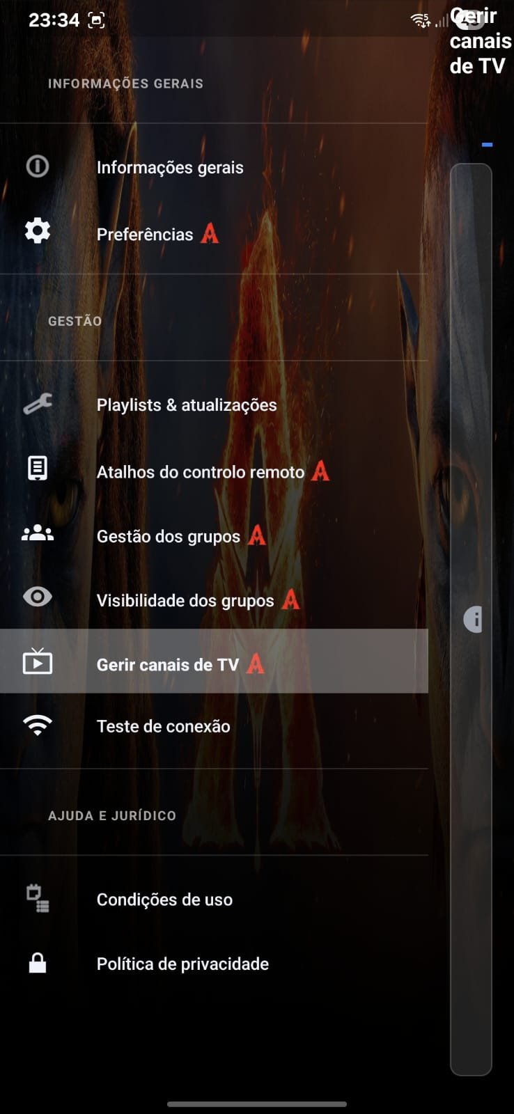 WAVE APLICATIVO PARA TV! MAIS ABRE NO CELULAR